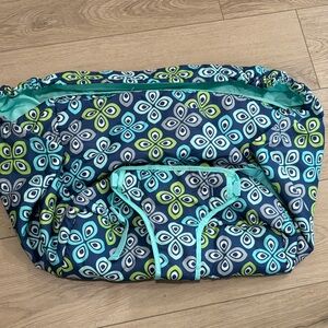 Baby toddler grocery cart seat cover Cover - Blue and Green